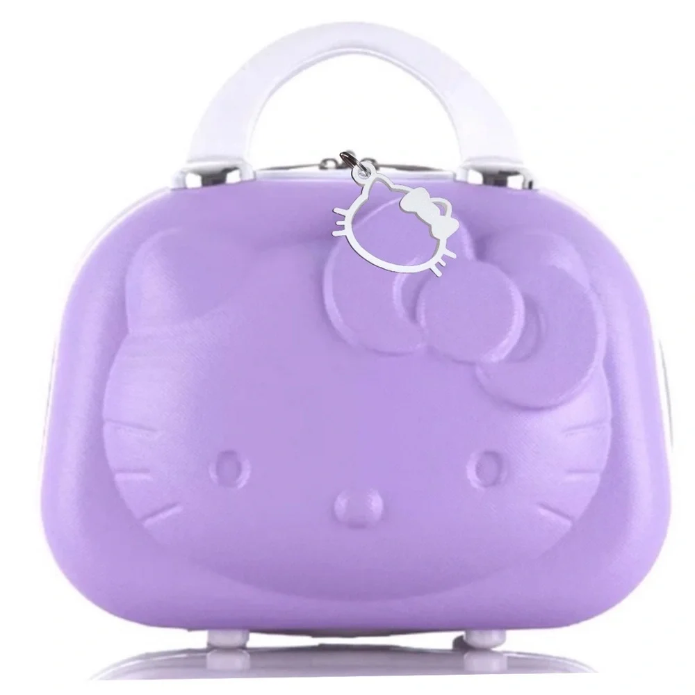 Limited Quantity Available 3D Hello kitty cosmetic travel case w/ charm. - Picture 1 of 4